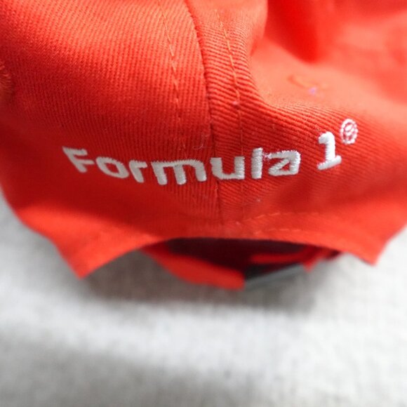 Formula 1 Hat Red Embroidered F1 Official Strapback - Picture 2 of 5